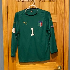 Italian National Team Euro 2008 jersey Buffon #1
